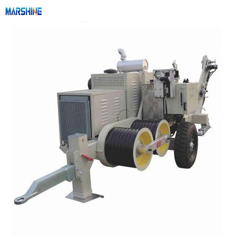 Why does the Heavy-Duty Hydraulic Cable Puller 40T perform better on construction sites?