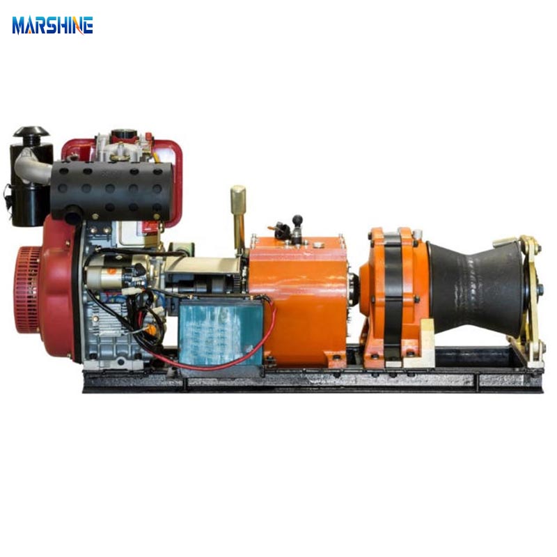 Which 50kN Diesel Capstan Winch Fits 5-Ton Site Work?