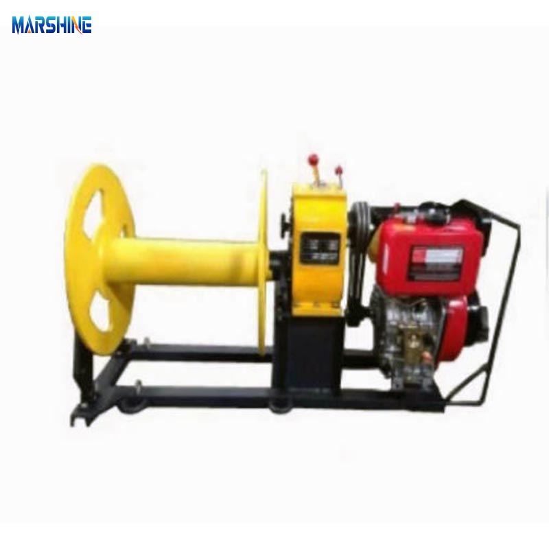 How Does a Petrol Engine Winch Improve Field Construction?
