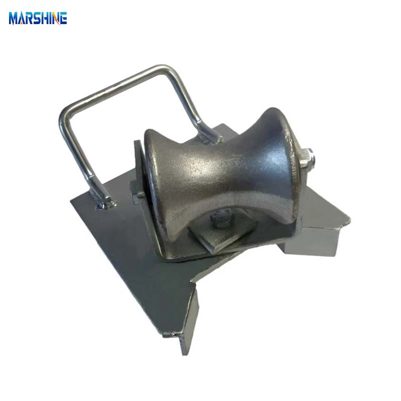 Aluminum Edge Rollers MAR-ERS-76 Swivelling Duct Roller