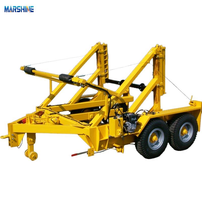 Double Axle Hydraulic MAR-CD-480 Cable Drum Trailer