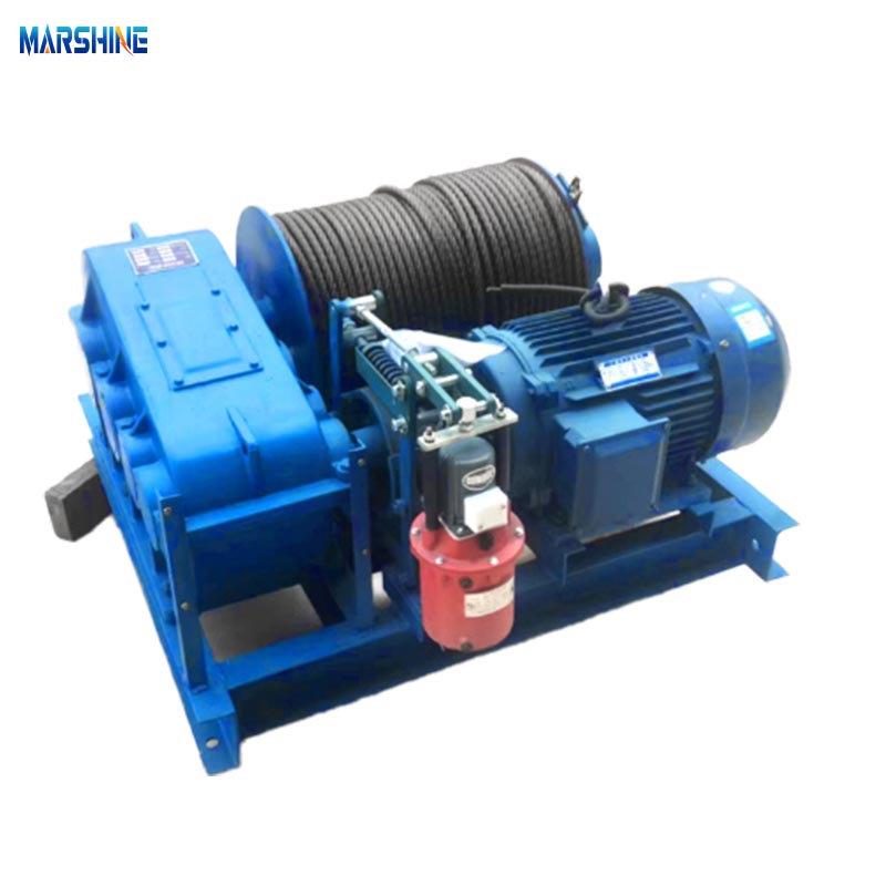 Electric Powered High Speed Cable Pulling Winch Machine