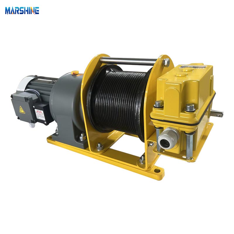 I-shaped Small Electric Powered Cable Winch