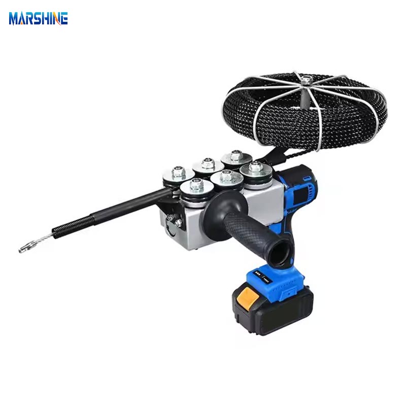 Li-Battery Powered Cordless Cable Duct Rodder