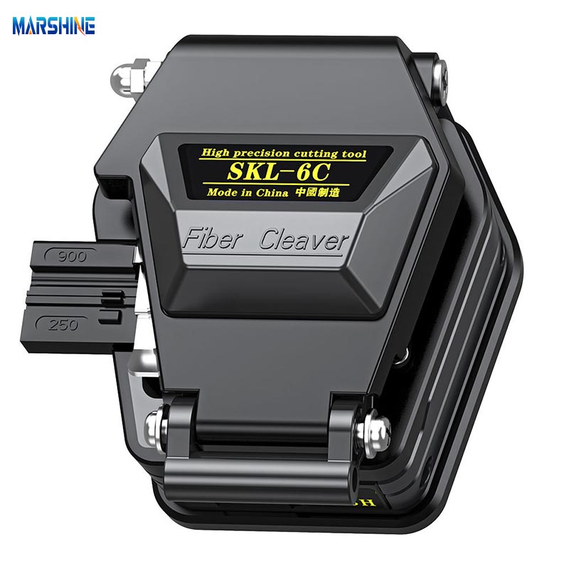 One Step Fiber Optic Cleaver Automatic Fiber Cutter