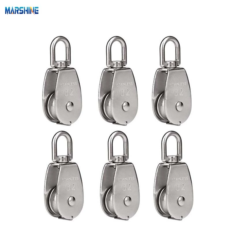 Stainless Steel Wire Rope Pulley with Bearing