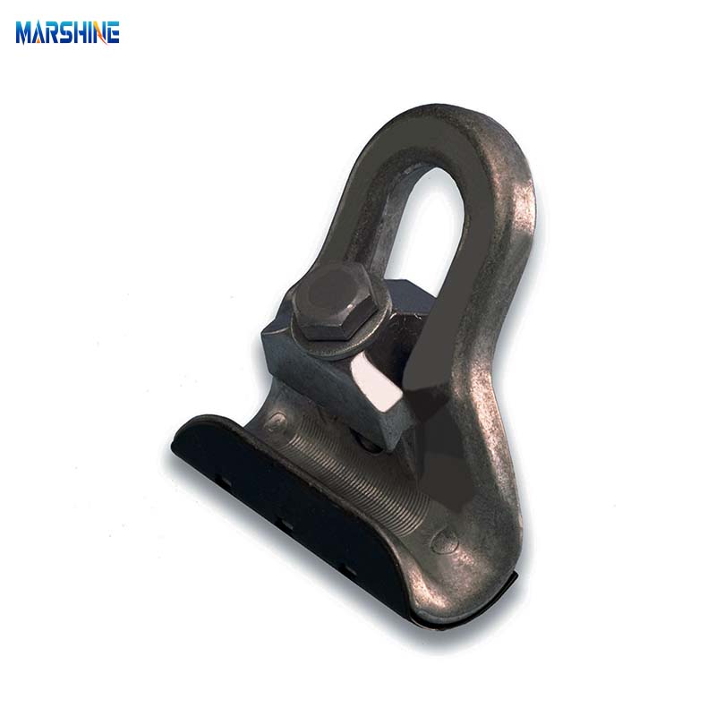 Straight Type Alloy Steel Messenger Wire Suspension Clamp SO214