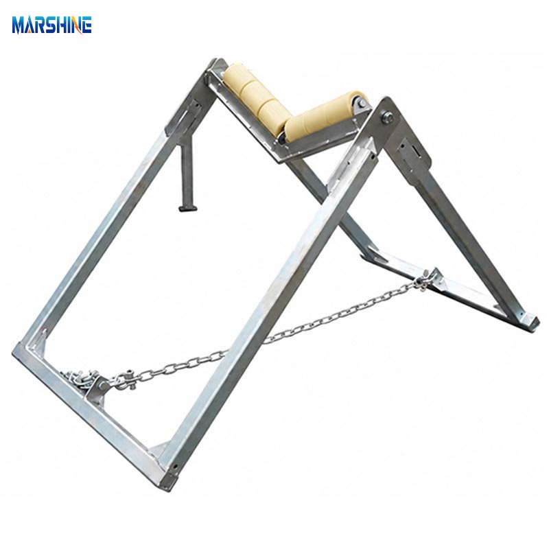 Vertical Adjustable Stand Pipe Roller Assembly